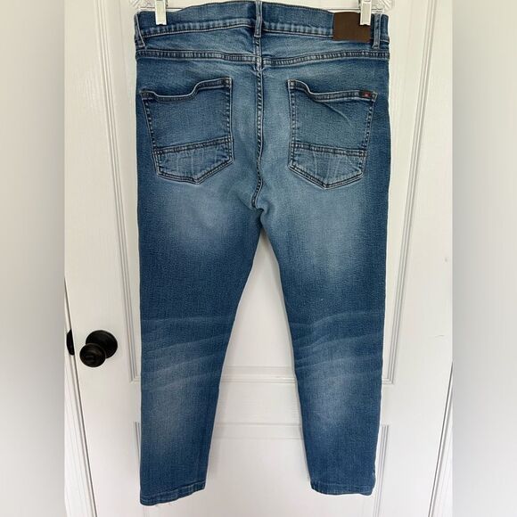 Faherty Men’s Blue Denim Jeans with Classic Medium Wash Size 32 - Picture 1 of 12
